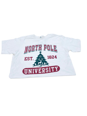 "North Pole University" shirt