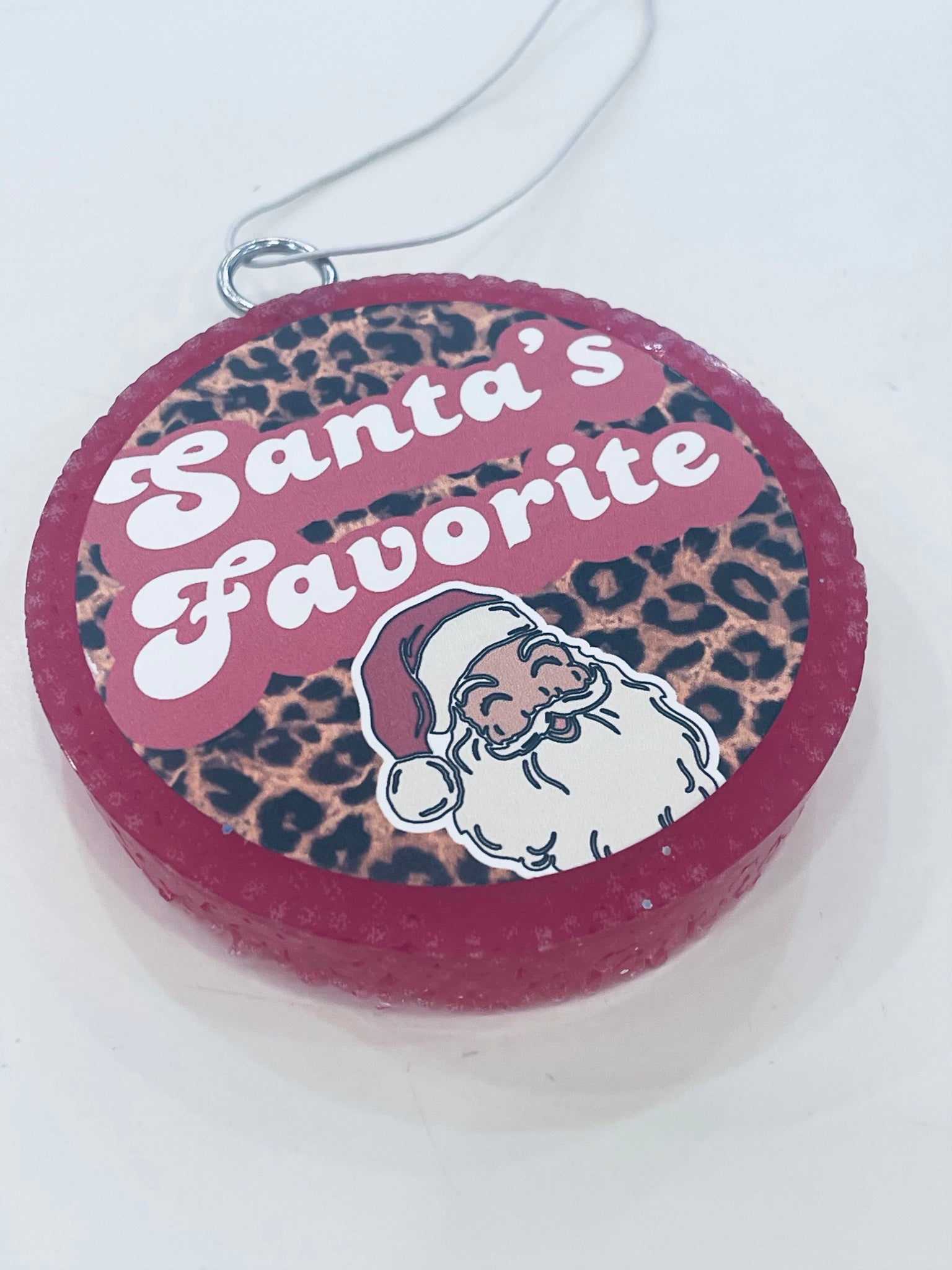 "Santa's Favorite" Car Freshie