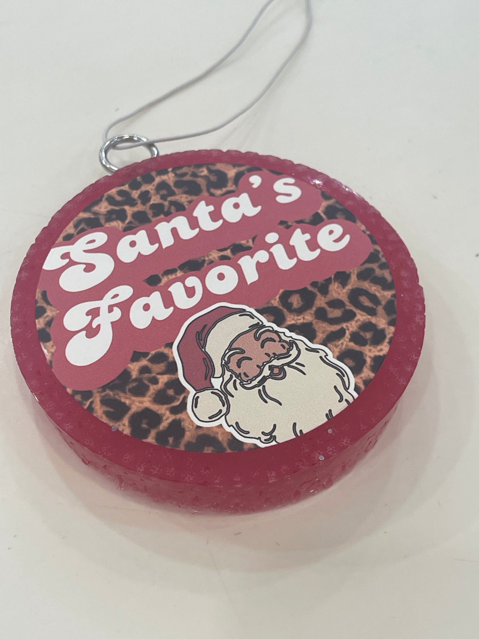 "Santa's Favorite" Car Freshie