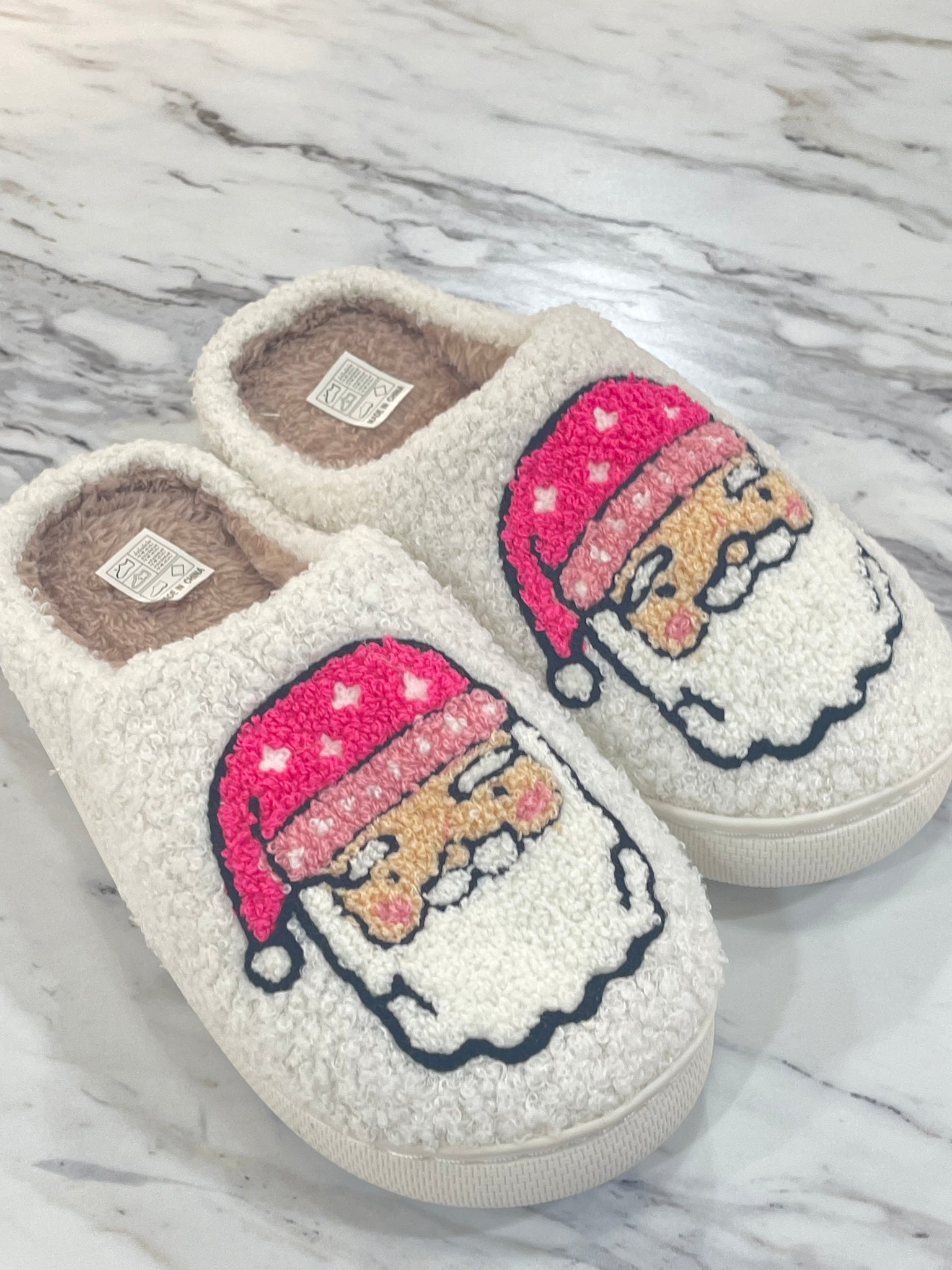 "Santa Baby" house shoes