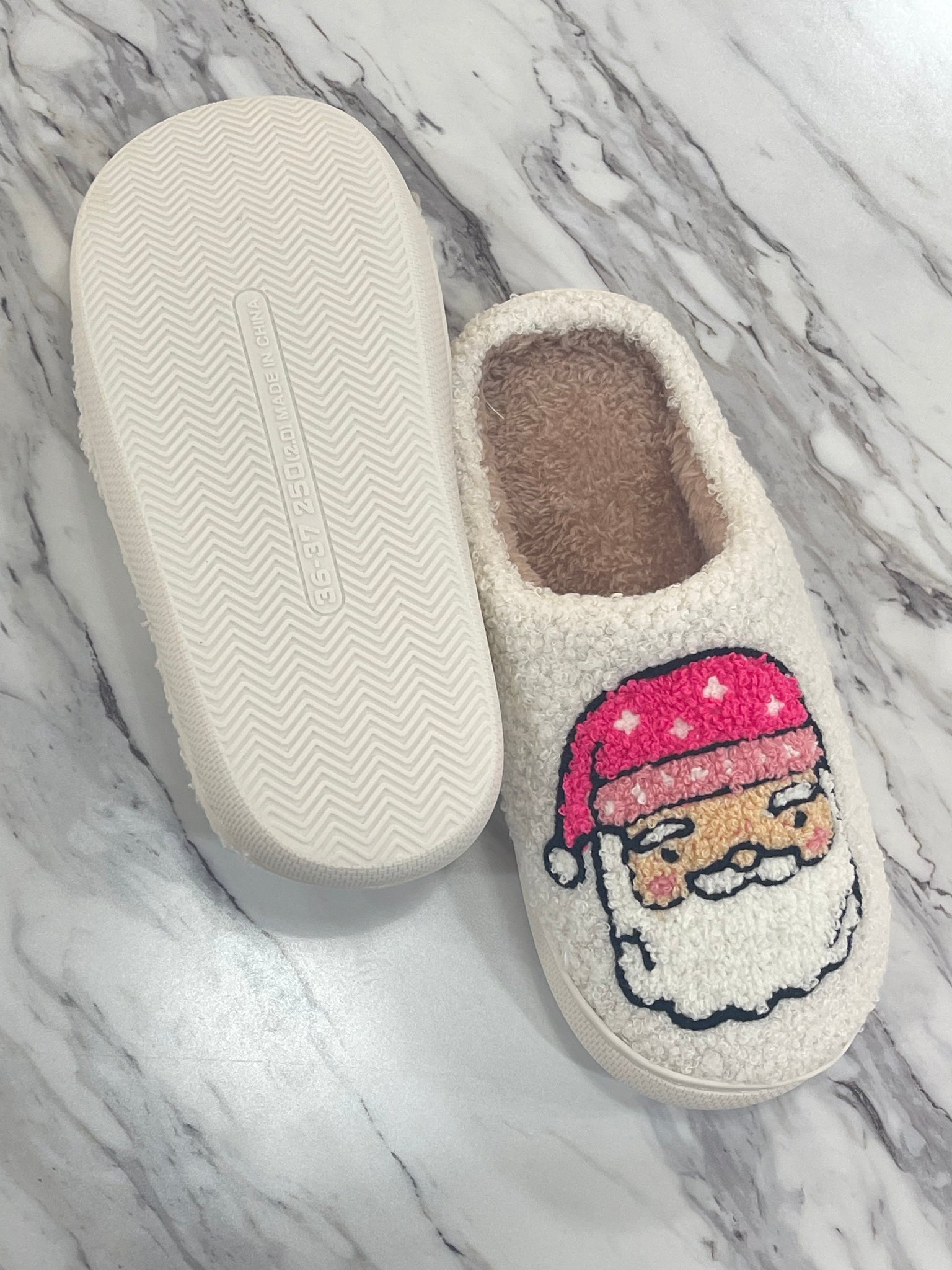 "Santa Baby" house shoes