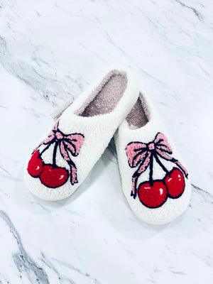 "Cherry on Top" House shoes