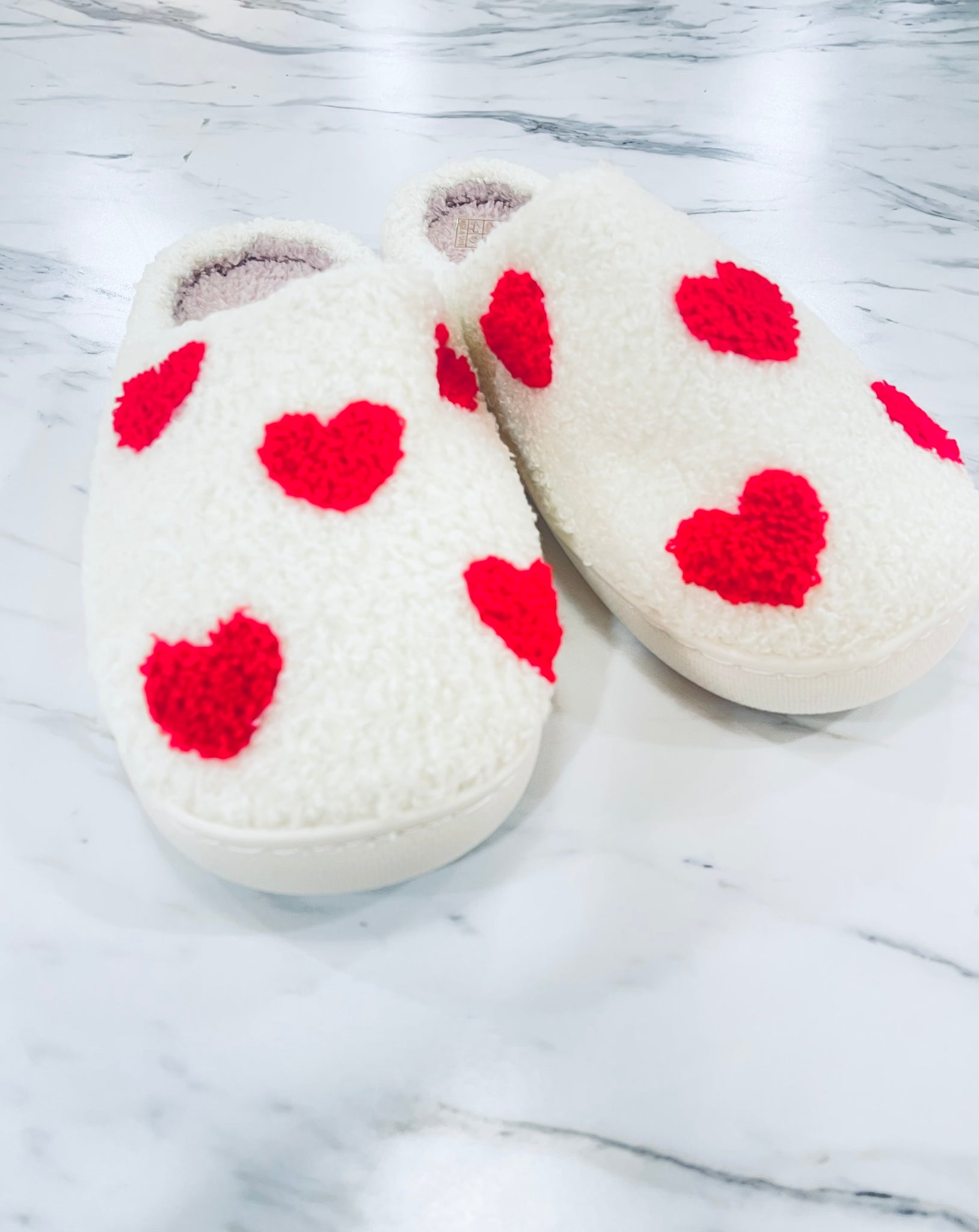 "Heart Felt" house shoes