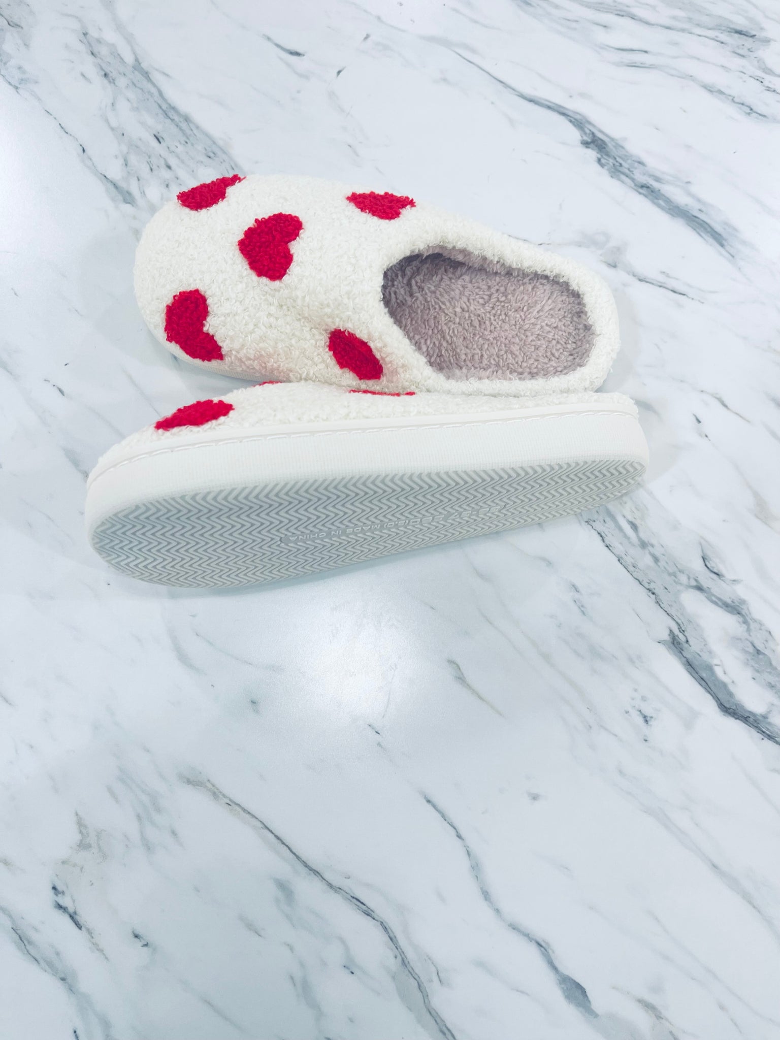 "Heart Felt" house shoes