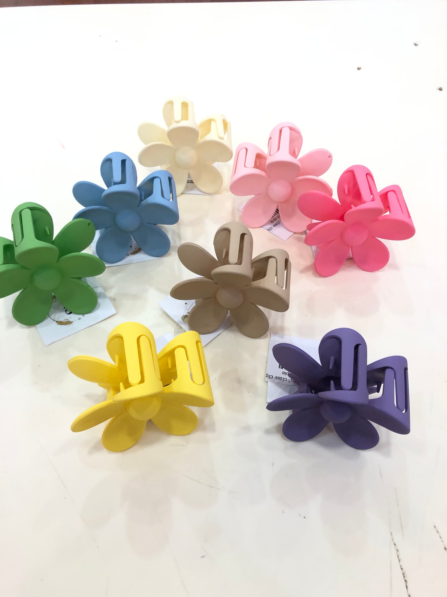 "Spring Flower's" claw clips