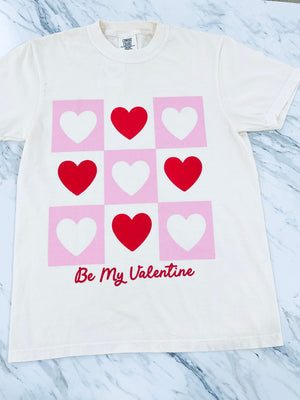 "Be My Valentine" Comfort Colors Tee