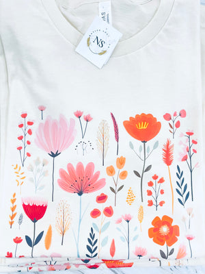 "Blooming Flowers" t-shirt