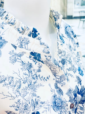 "Vintage Outing" floral dress