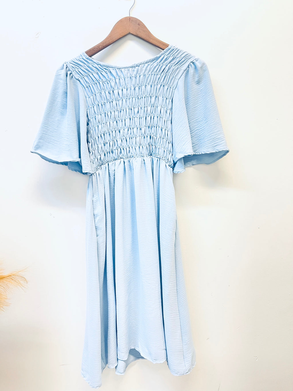 "Summer Darling" (dusty blue) dress