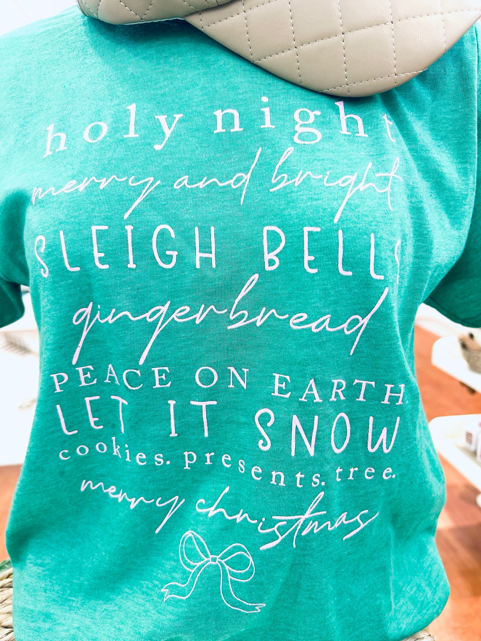 "Holy Night, Merry & Bright" Tultex Tee