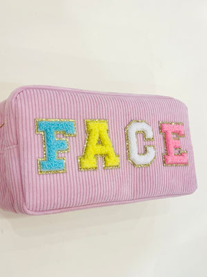 "Perfect in Pastel" cosmetic bags