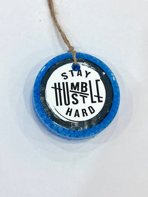 "Stay Humble, Hustle Hard" car freshie