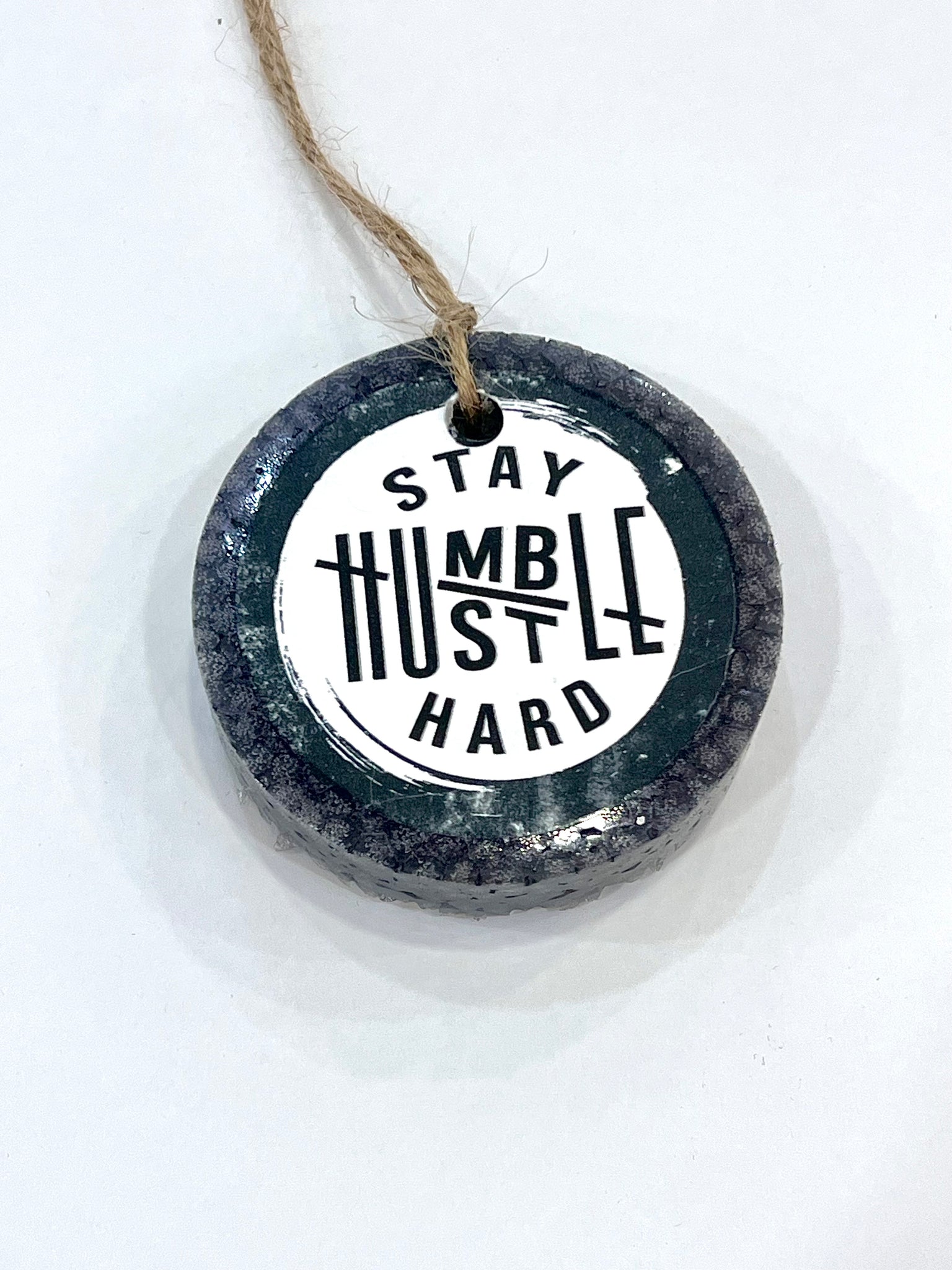 "Stay Humble, Hustle Hard" car freshie