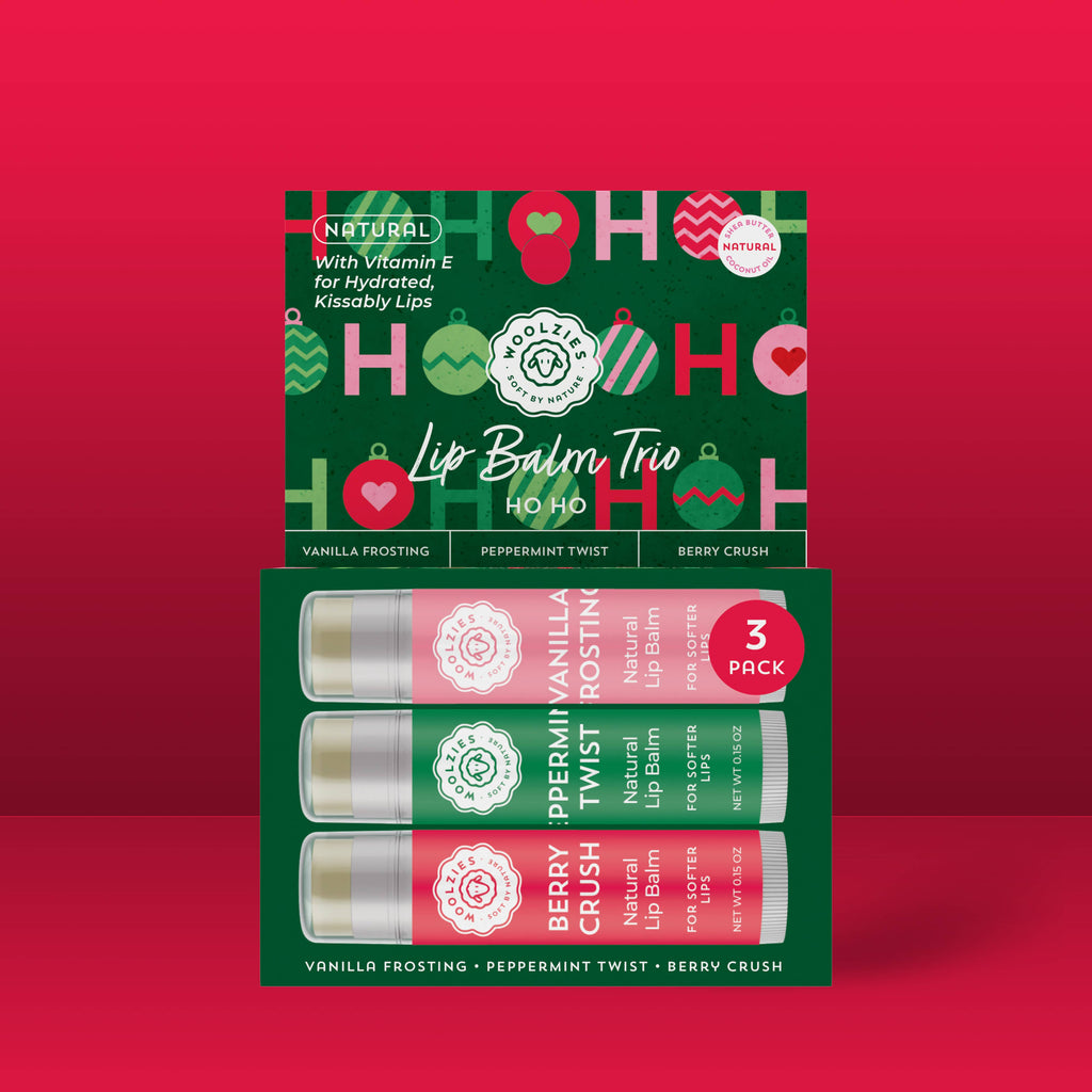 "Ho Ho Holiday" Lip Balm Trio