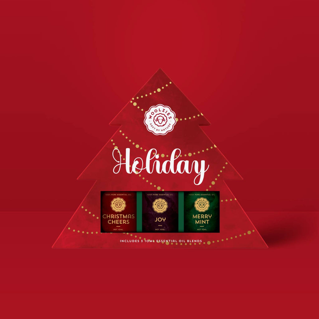 "Holiday tree" essential oils