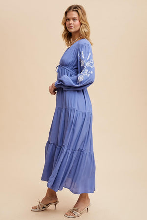 "Low Key Beauty" (blue) dress