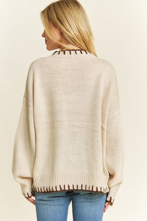 "Darling Details" plus sweater
