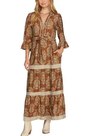 "Harvest Whirl" dress