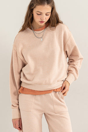 "Partner In Crime" (tan)sweatshirt