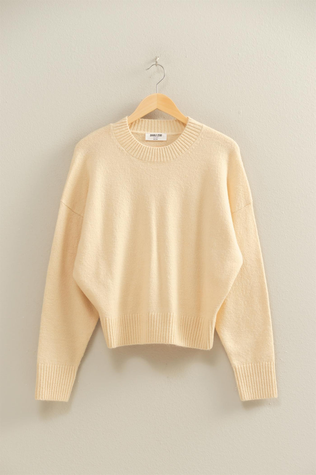 “Holiday Gatherings” (cream) sweater