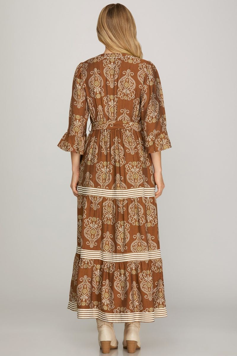 "Harvest Whirl" dress