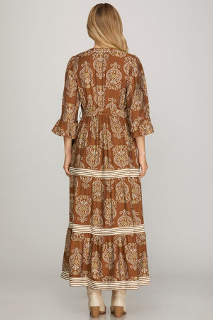 "Harvest Whirl" dress