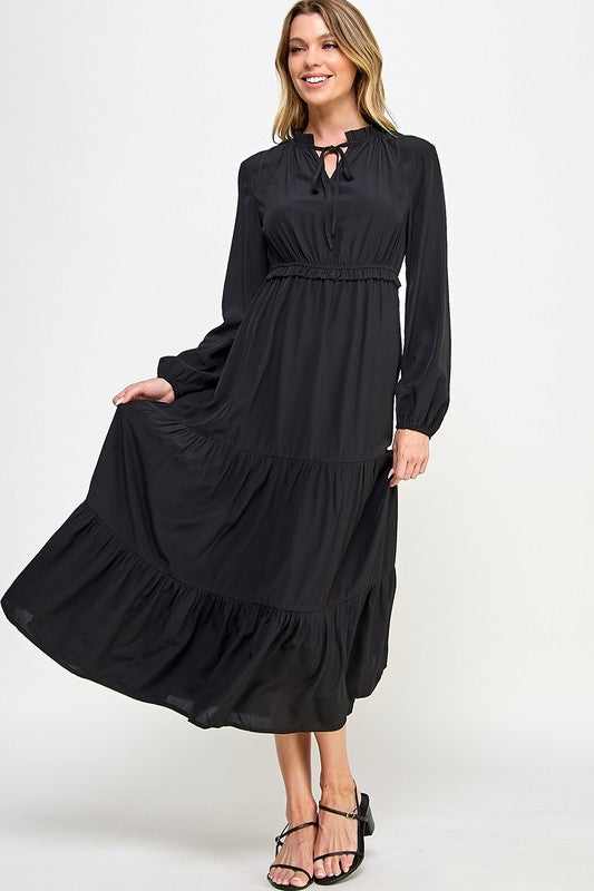 "Quiet Strength" (black) dress