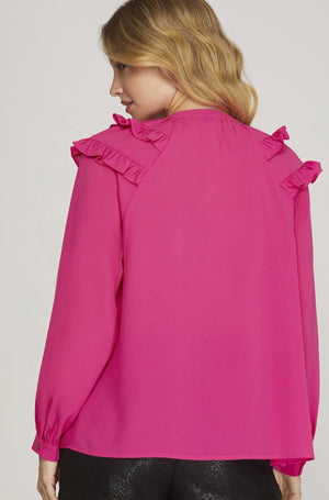 "Forever Fabulous" (hot pink) top