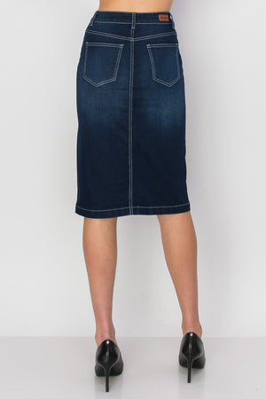 "Plain Jane Denim" Be-Girl skirt