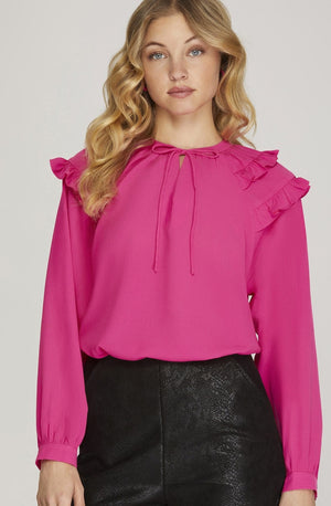 "Forever Fabulous" (hot pink) top