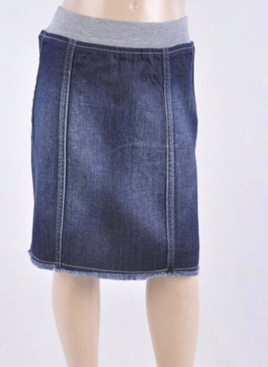 "Comfy Waisted" little girl's skirt