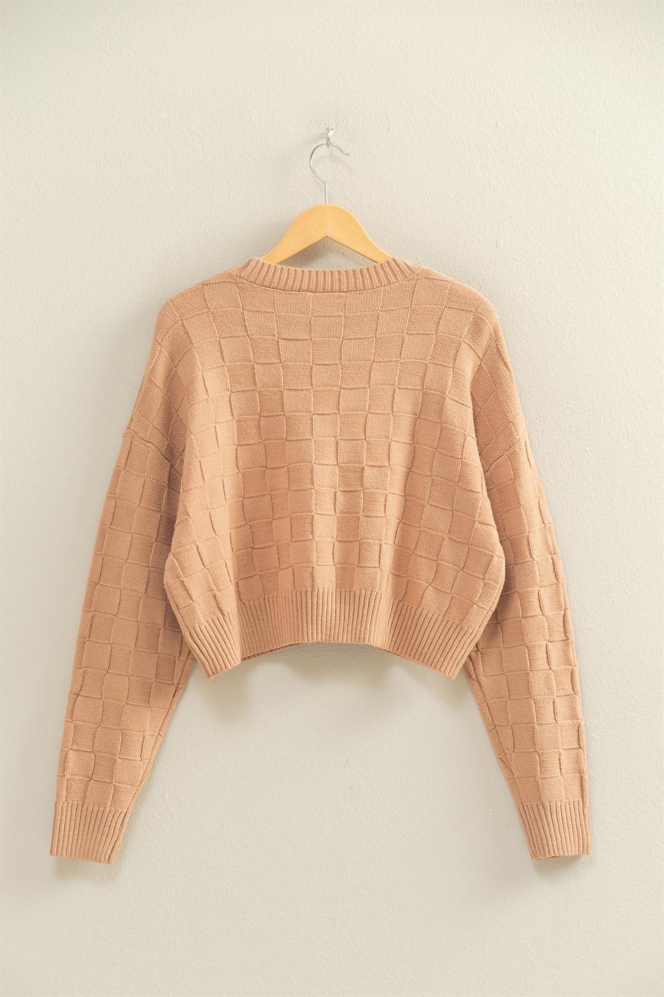 "Warm and Woven Sweater" (Carmel)