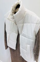 "Off-White Winter" puffy vest