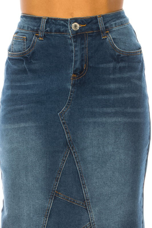 "Crossroads Denim" (be-girl) skirt