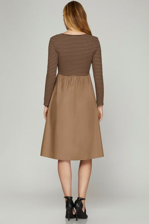 "Honest Energy" dress