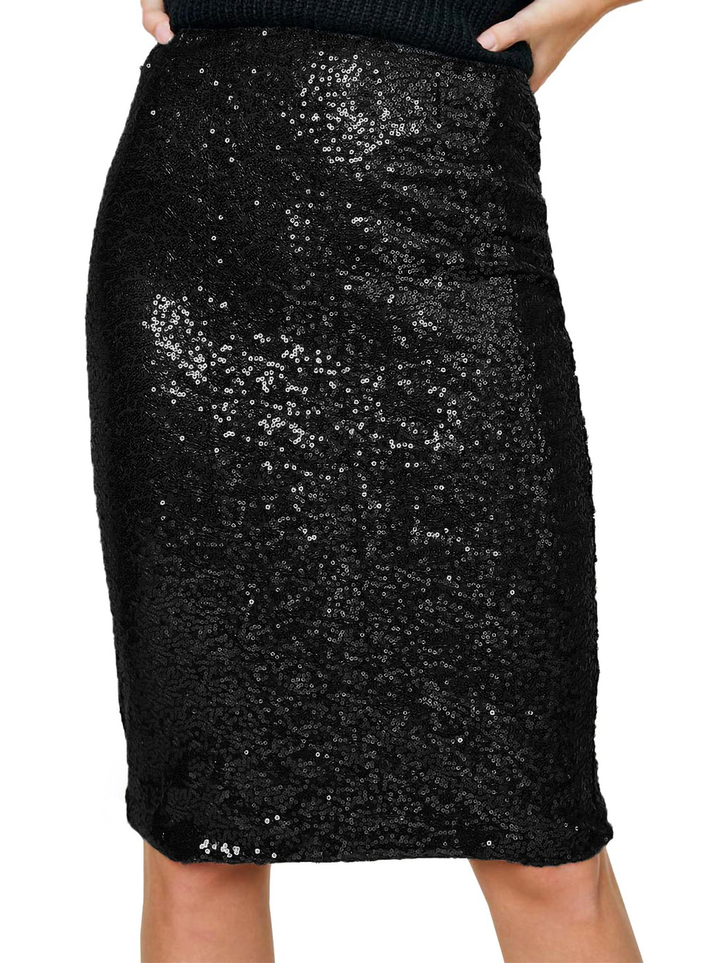 "Glisten and Glam" (black) skirt