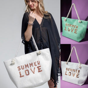 "Summer Love" beach / lake bag