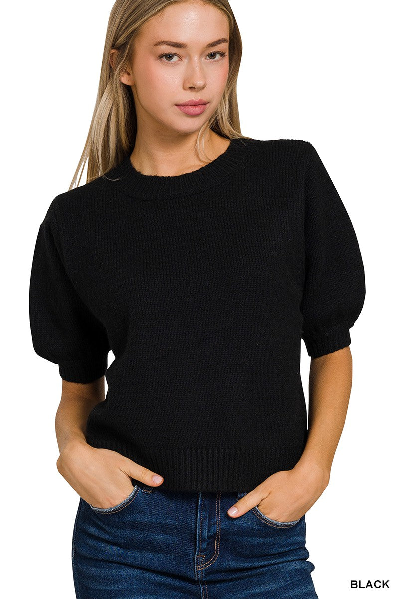 "Next Best Thing" (black) sweater top