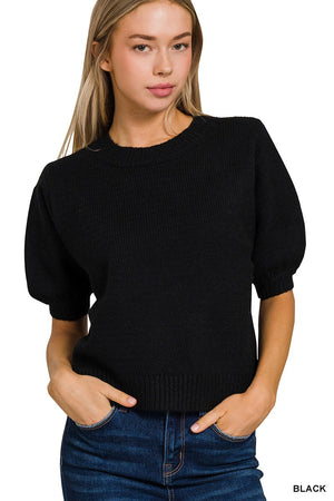 "Next Best Thing" (black) sweater top