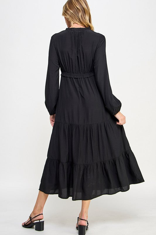 "Quiet Strength" (black) dress