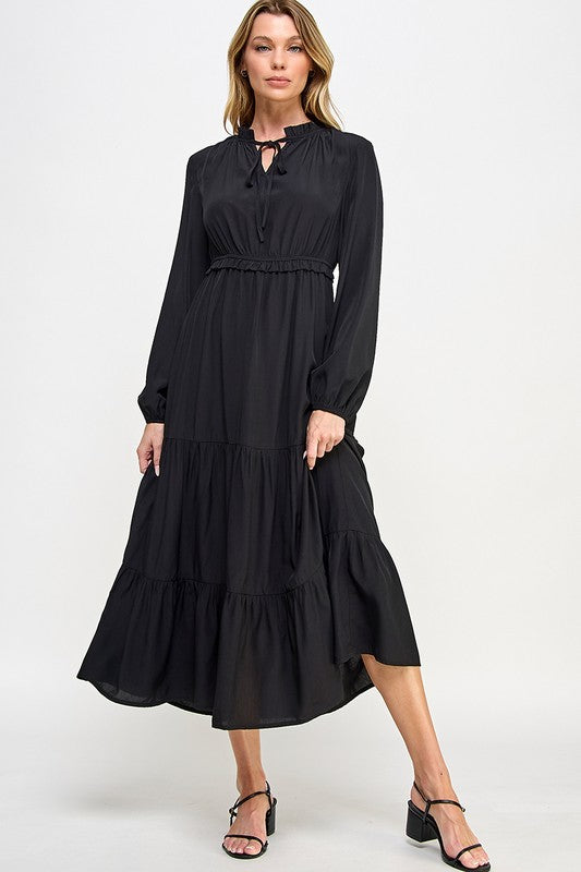 "Quiet Strength" (black) dress