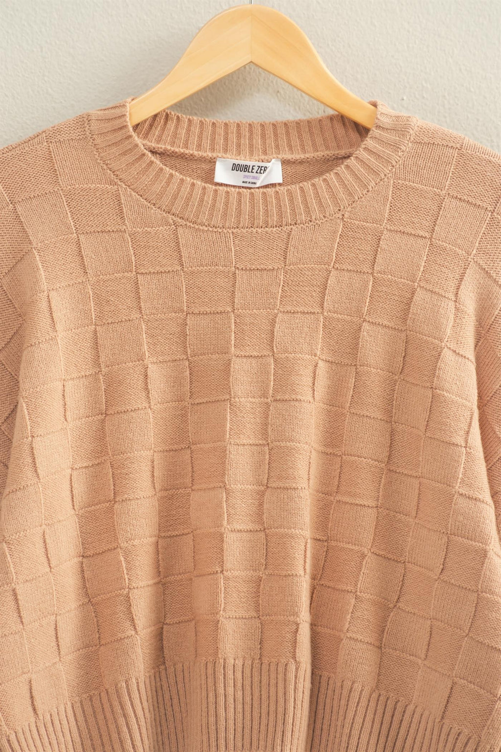 "Warm and Woven Sweater" (Carmel)
