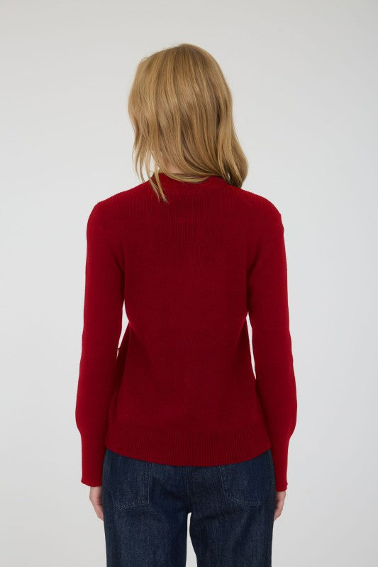 "Holiday knit"sweater