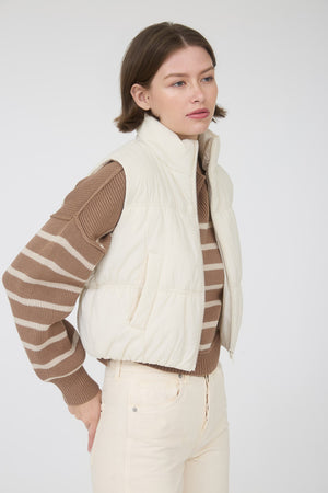 "Frosted Dreams" puffer vest