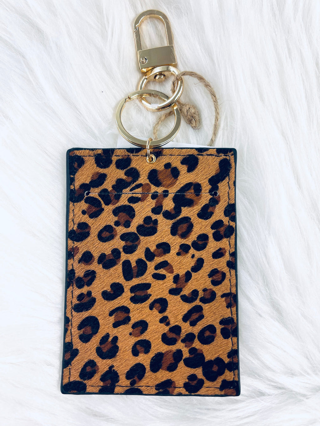 "Dreaming Of Leopard" Keychain Wallet