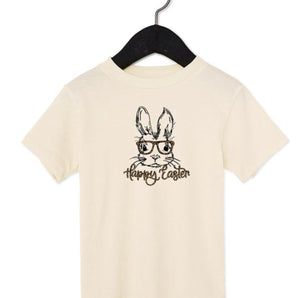 "I Spy A Bunny" kids Easter graphic tshirt