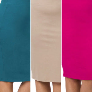 “Comfort To The Knee” skirt collection