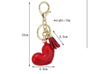 Heart keychain