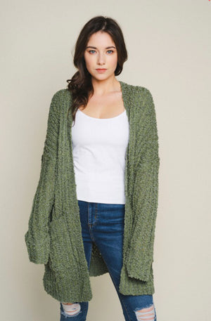 “Winter’s Storm” cardigan