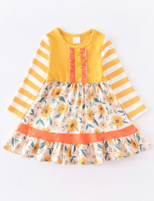 “Little Girl’s And Candy Corn” dress